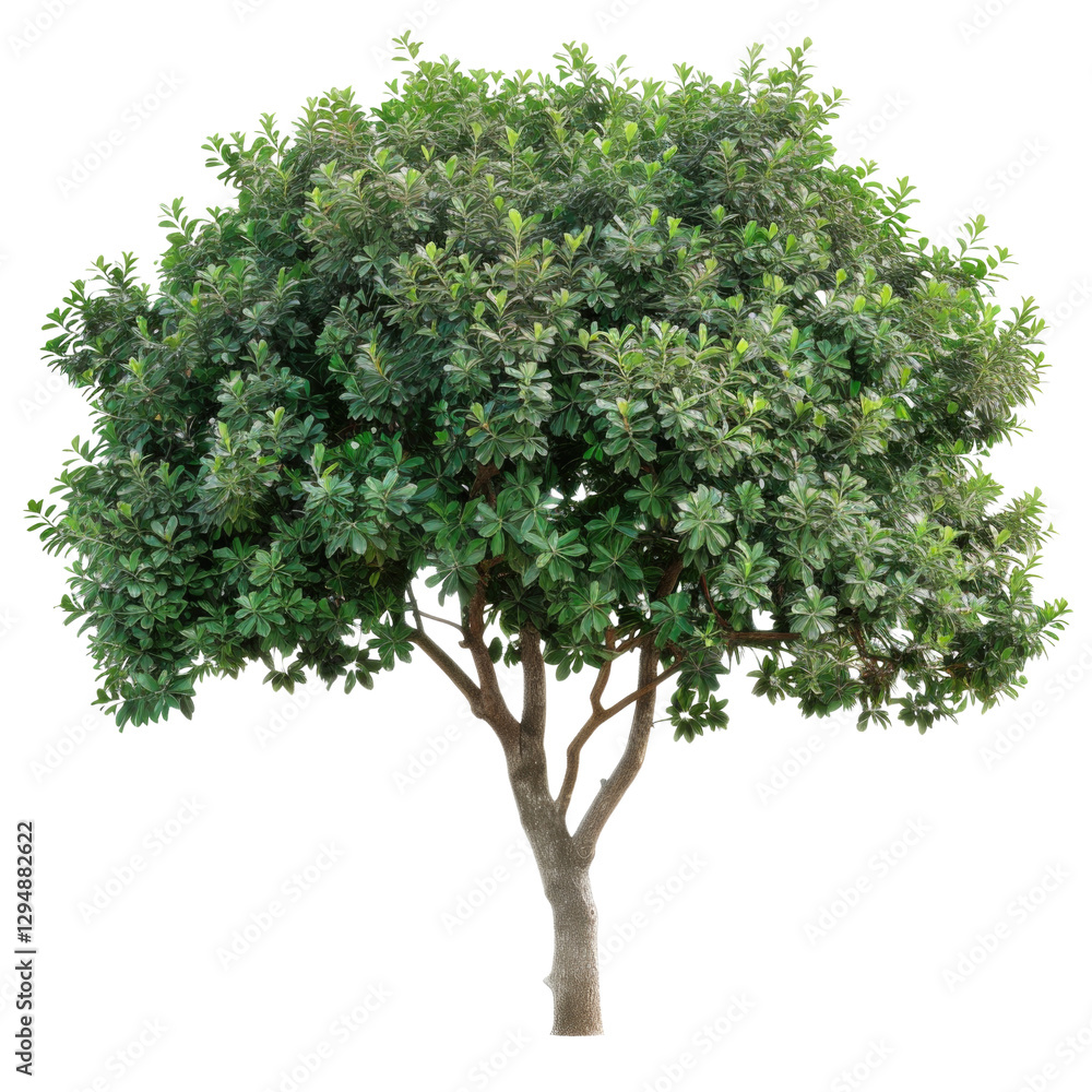 Obraz premium Tree in isolated transparent background