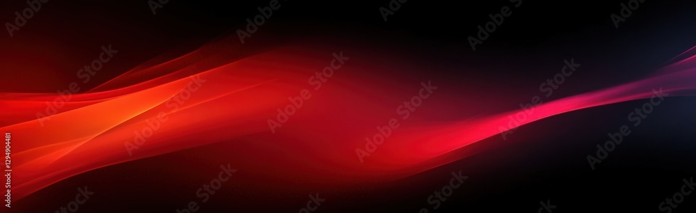 Abstract Dark Red Gradient Background for Wide Digital Banner Abstract Dark Red Gradient Background for Wide Digital Banner