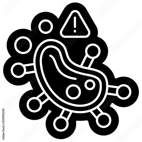 Infection Virus solid icon