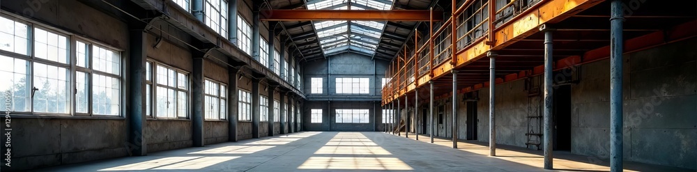 Half-built structure with exposed steel beams and scaffolding , framework, new building, material Half-built structure with exposed steel beams and scaffolding , framework, new building, material