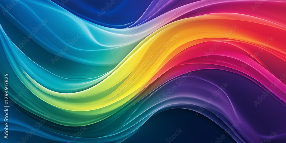 Fototapeta premium abstract rainbow background