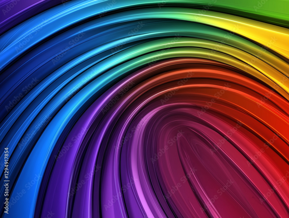 Naklejka premium abstract rainbow background