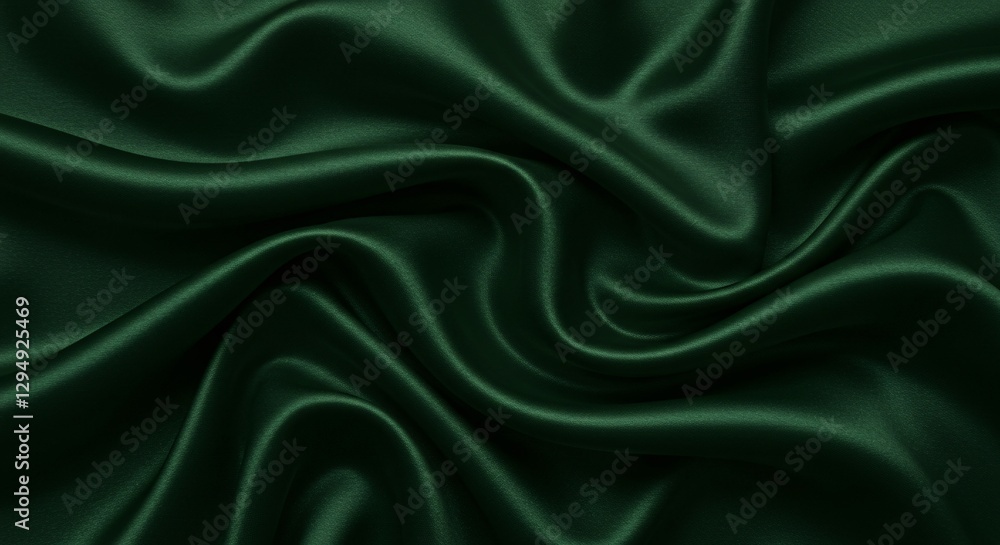 Obraz premium Luxurious silk fabric texture with elegant folds and soft lighting