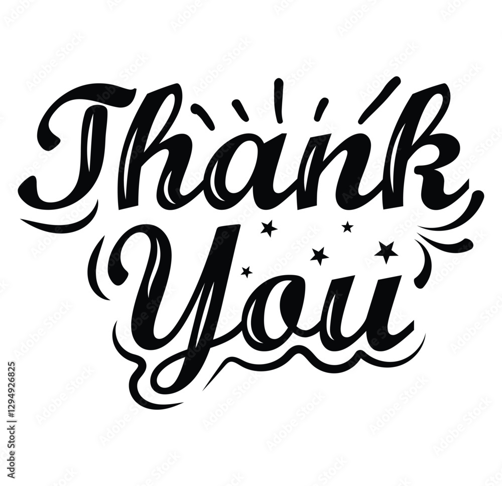 Thank you. Thank you calligraphy isolated on white background vintage style word for note, sign, banner. Thanksgiving Day, vintage graphic greeting card banner, poster. Vector illustrator Thank you. Thank you calligraphy isolated on white background vintage style word for note, sign, banner. Thanksgiving Day, vintage graphic greeting card banner, poster. Vector illustrator
