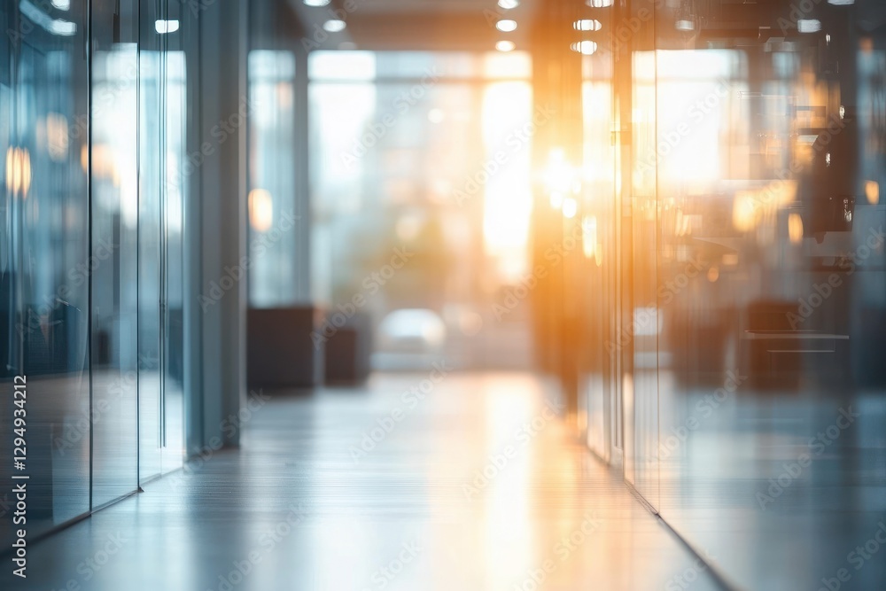 Blurred Interior Office Scene Soft Focus Dreamy Workspace Blurred Interior Office Scene Soft Focus Dreamy Workspace