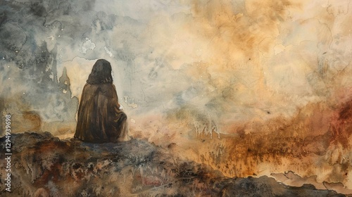 Jesus temptation in the wilderness a stark