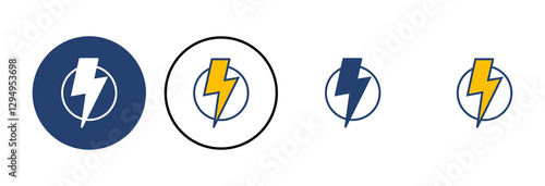 Power icon vector. Power Switch Icon. Electric power