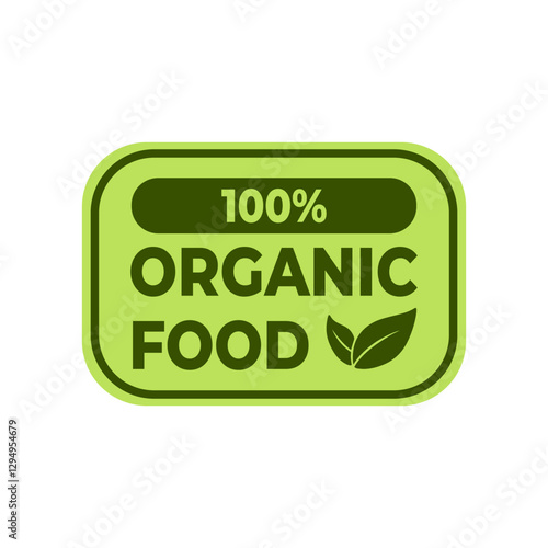 organic food icon sign. Bio, Ecology, and badges, label, tag set