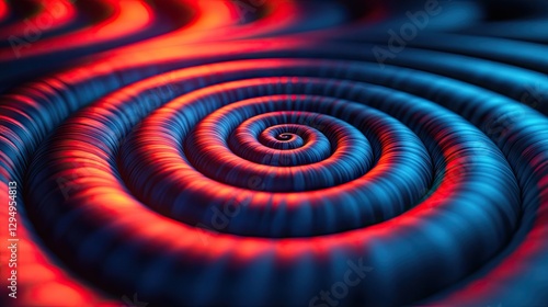 Abstract swirling patterns in vibrant colors creating a mesmerizing visual effect