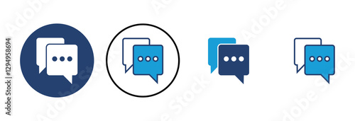 Chat icon vector. speech bubble icon. comment icon vector. message. contact us