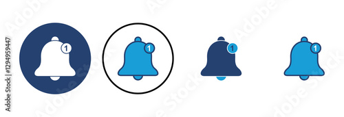 Bell Icon vector. Notification icon for your web site design