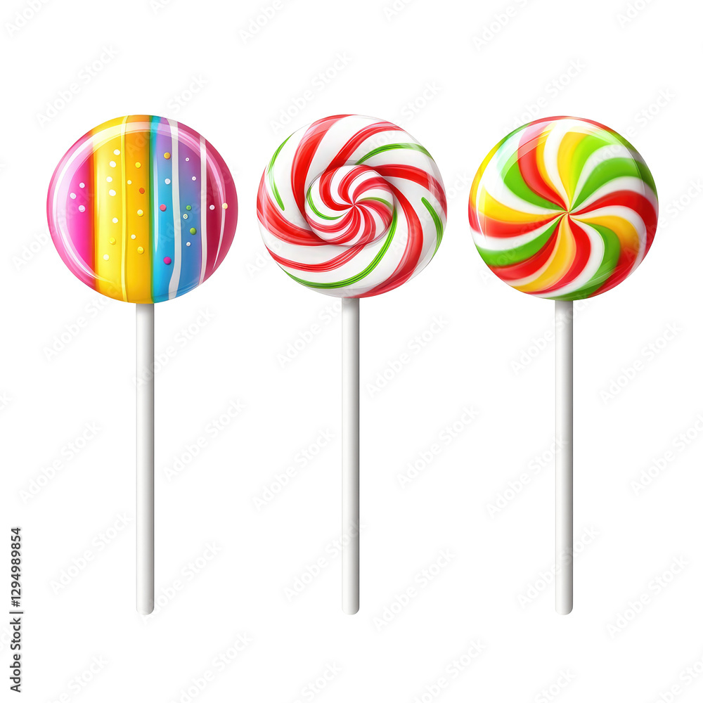 lollipops on transparent background lollipops on transparent background