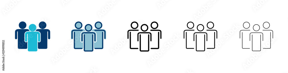 people icon vector isolated on white background. person icon. User vector icon people icon vector isolated on white background. person icon. User vector icon
