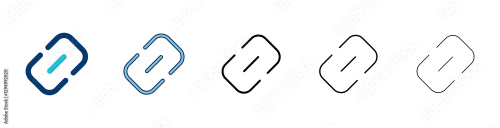 External link symbol icon vector. Link icon isolated on white background. Link vector icon. Hyperlink chain symbol External link symbol icon vector. Link icon isolated on white background. Link vector icon. Hyperlink chain symbol