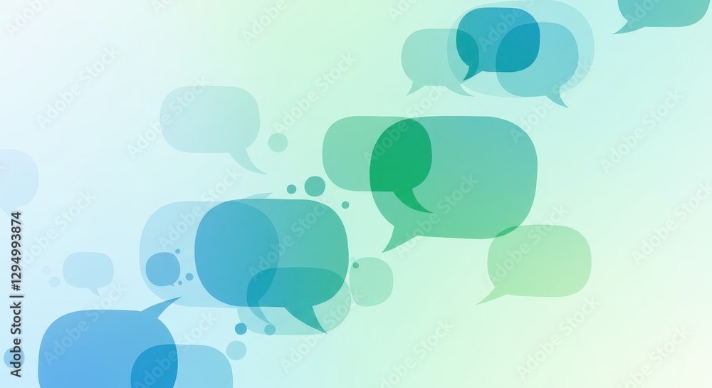 Abstract Speech Bubbles: A Visual Representation of Communication and Dialogue Abstract Speech Bubbles: A Visual Representation of Communication and Dialogue
