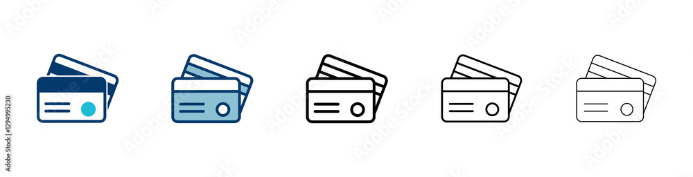 Credit card icon vector isolated on white background. Credit card payment icon vector Credit card icon vector isolated on white background. Credit card payment icon vector