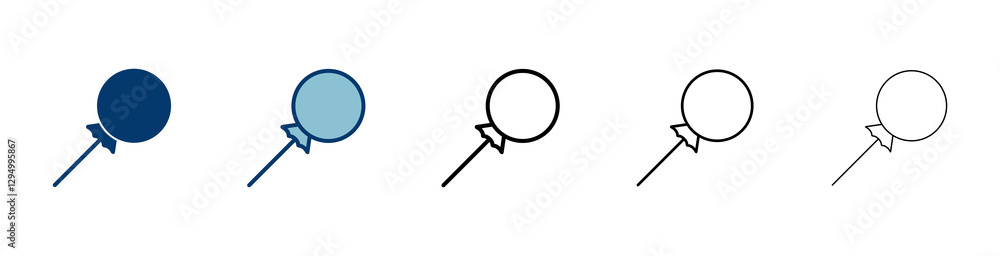 Candy icon vector isolated on white background. Candy vector icon Candy icon vector isolated on white background. Candy vector icon