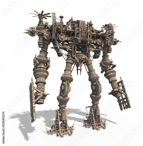 Homemade Wooden RoboMonster