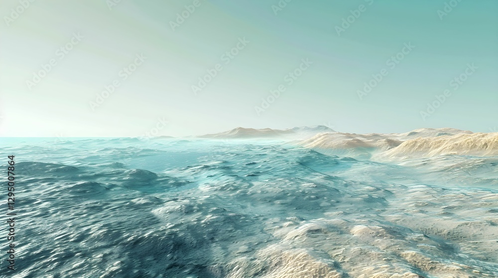 Fototapeta premium océano alienígena