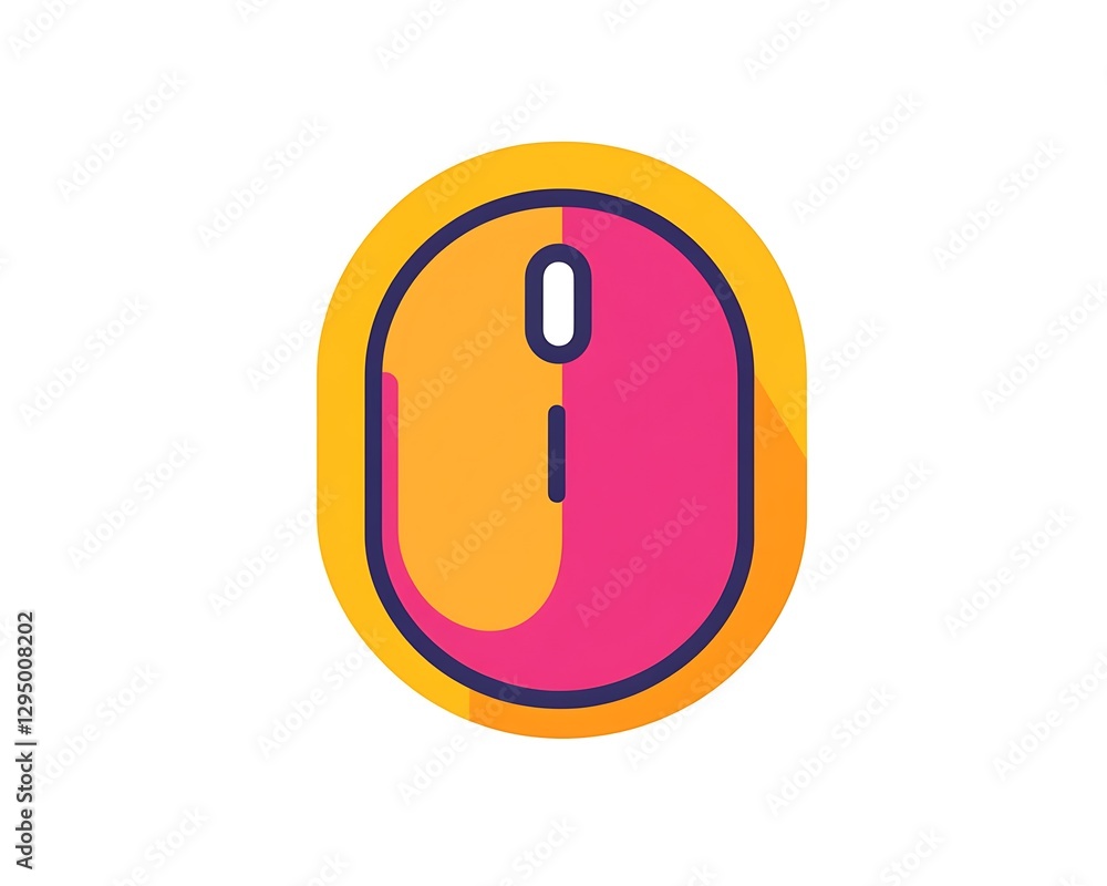 Wireless mouse icon, click, digital, office Wireless mouse icon, click, digital, office