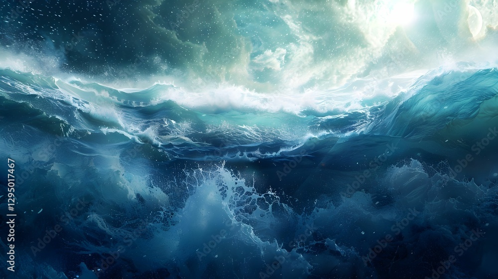Fototapeta premium océano cósmico