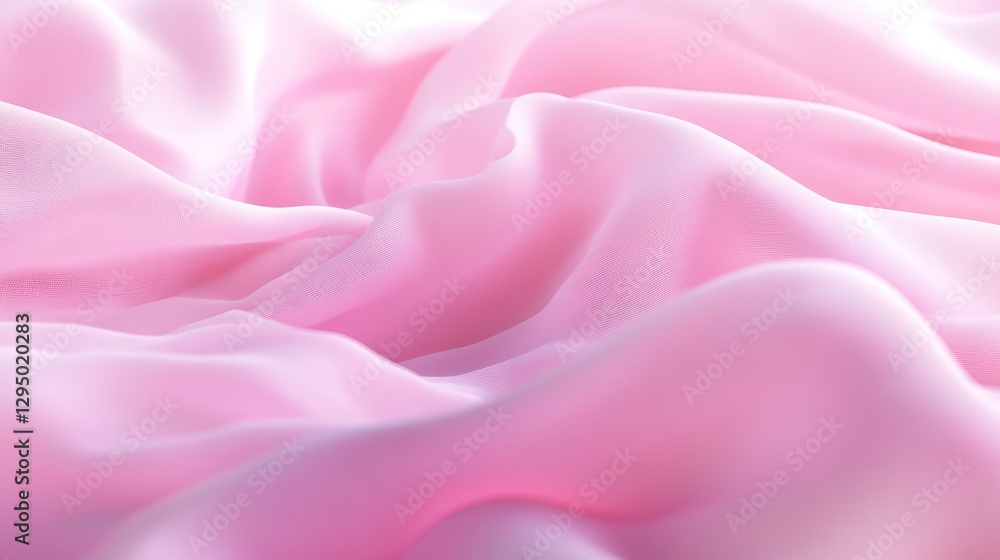 Fototapeta premium Light, airy pink background with a soft, organic texture, offering clear space for branding, text, or graphics.