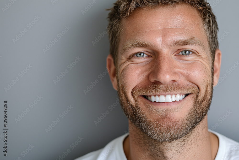 Obraz premium portrait of smiling man