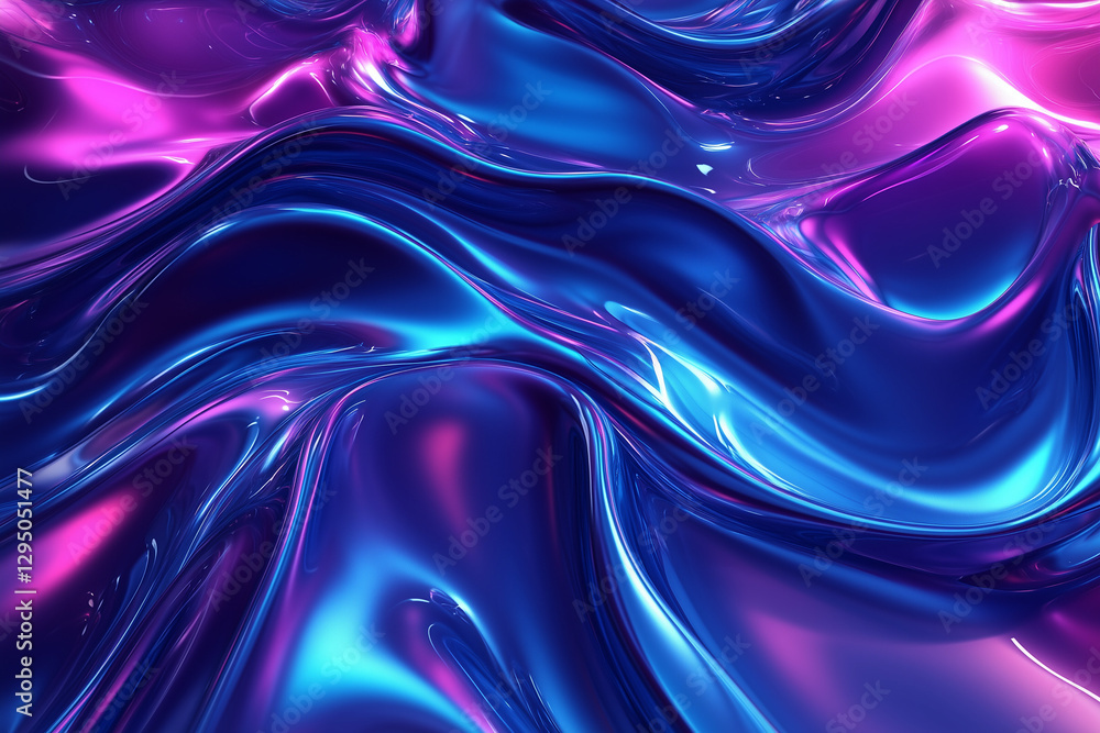 Obraz premium Modern digital abstract 3D background