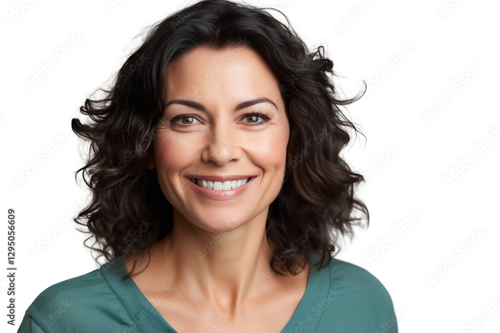 Happy old lady smiling isolated on transparent background Happy old lady smiling isolated on transparent background