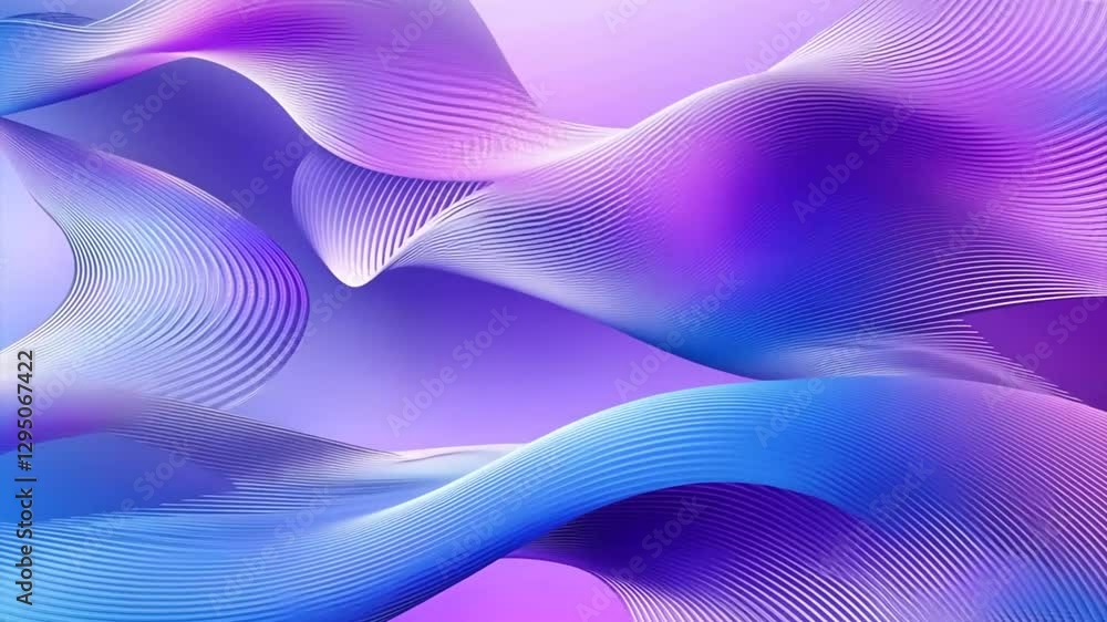 Abstract purple blue waves flowing background, design Abstract purple blue waves flowing background, design
