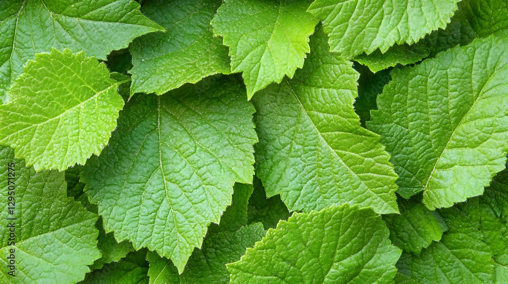 Vibrant Green Leaves Texture: A Close-Up of Lush Foliage Vibrant Green Leaves Texture: A Close-Up of Lush Foliage