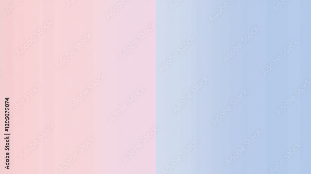 Fototapeta premium Delicate Gradient Background in Pastel Pink and Blue