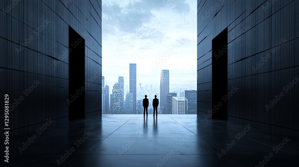 Fototapeta premium leadership development, mentoring, skill-building, professional guidance, coaching session, teamwork, supportive environment, mentorship moments, business professionals, dynamic lighting, depth of