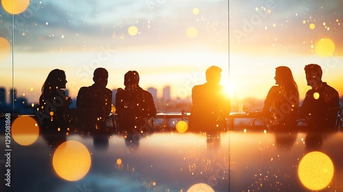 leadership development, mentoring, skill-building, professional guidance, coaching session, teamwork, supportive environment, mentorship moments, business professionals, dynamic lighting, depth of