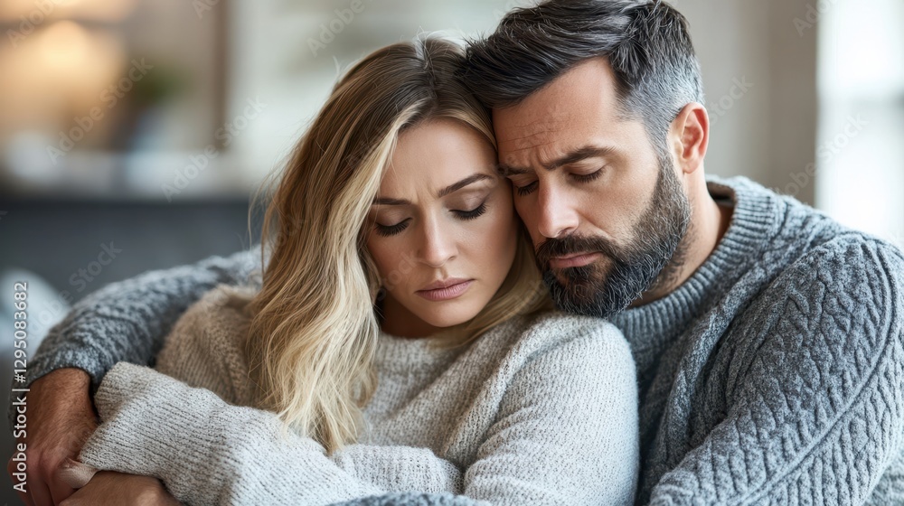 Two individuals embrace warmly, gazing into each other's eyes, conveying affection and connection in a heartfelt moment. Two individuals embrace warmly, gazing into each other's eyes, conveying affection and connection in a heartfelt moment.