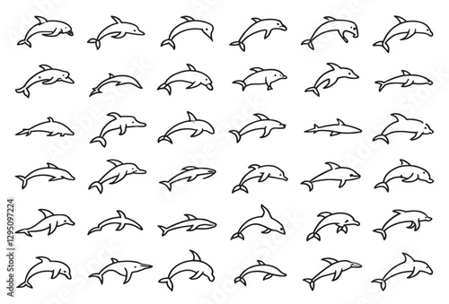 Dolphin Icon Protectors of Marine Ecosystems.eps