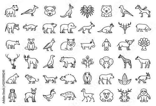 Endangered Species Icon Safeguarding Our Planet's Diversity.eps