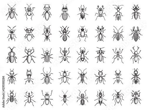 Ant Icon Tiny Hero of Nature