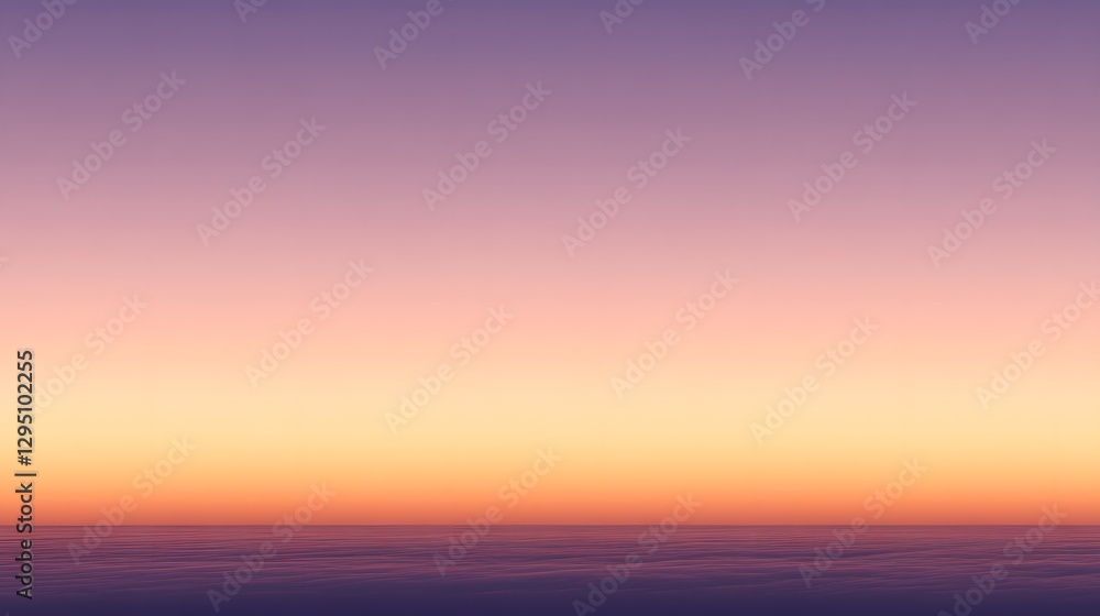 A beautiful depiction of sunset clouds and evening atmosphere above A beautiful depiction of sunset clouds and evening atmosphere above