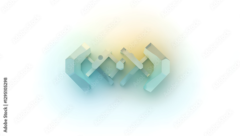 Creative Depth in a Vibrant 3D Logo Creative Depth in a Vibrant 3D Logo