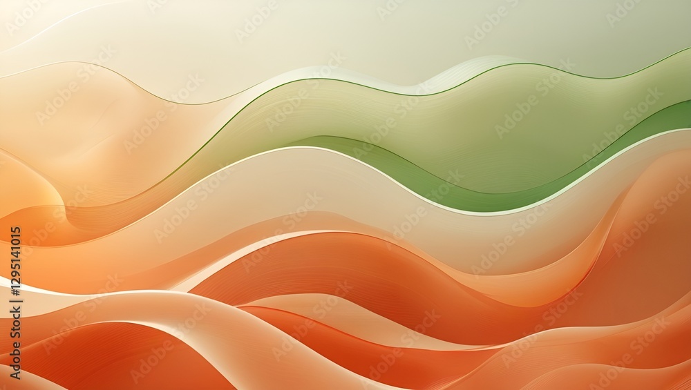 Obraz premium Abstract colorful wave background with flowing lines and vibrant texture