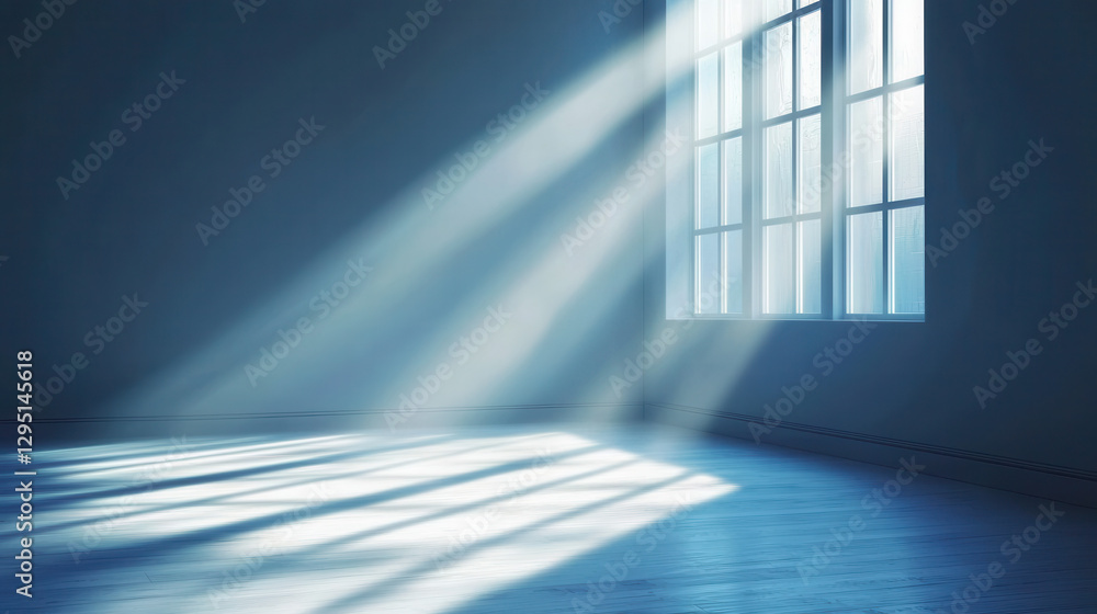 serene room with soft light streaming through window, creating tranquil atmosphere serene room with soft light streaming through window, creating tranquil atmosphere