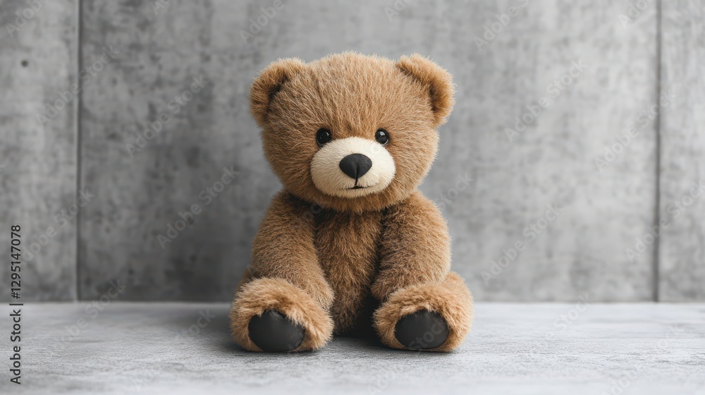 Obraz premium cute teddy bear isolated on transparent background