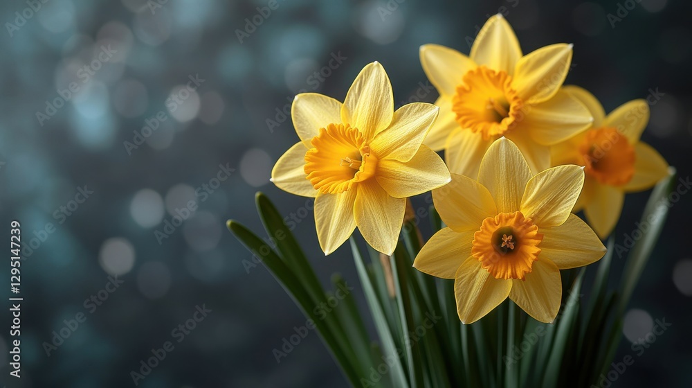 daffodil flower isolated on transparent background daffodil flower isolated on transparent background