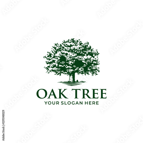 Oak Tree Logo vector