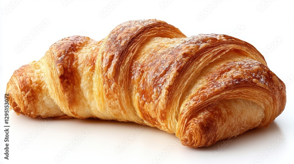 french croissant isolated on transparent background french croissant isolated on transparent background
