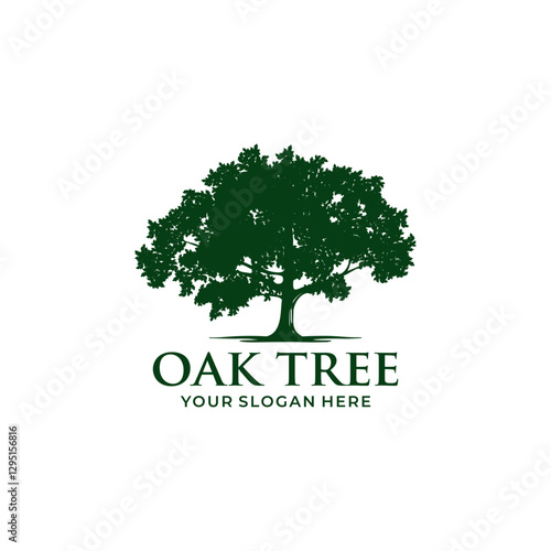 Oak Tree Logo vector
