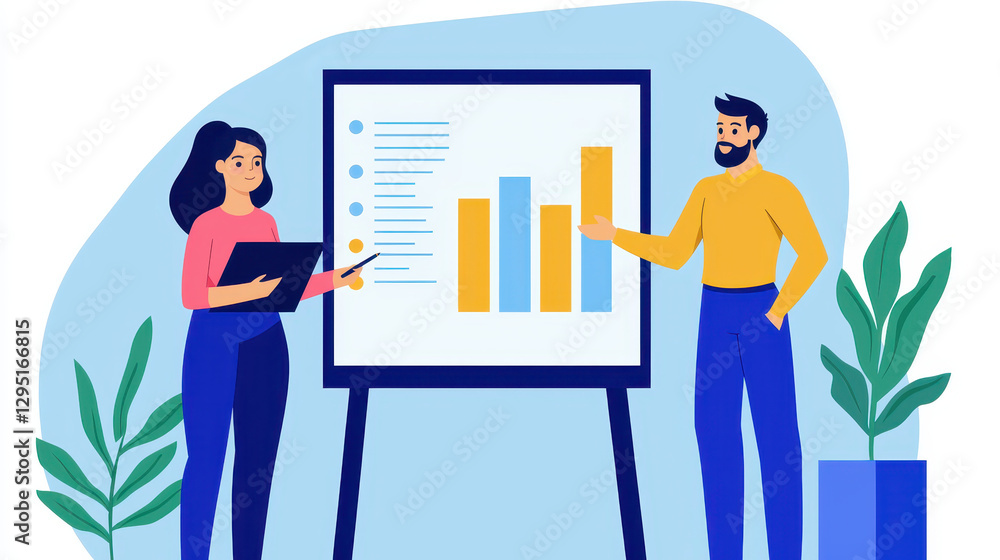 Team work together, Teamwork in presentation with charts and graphs, showcasing collaboration and analysis Team work together, Teamwork in presentation with charts and graphs, showcasing collaboration and analysis
