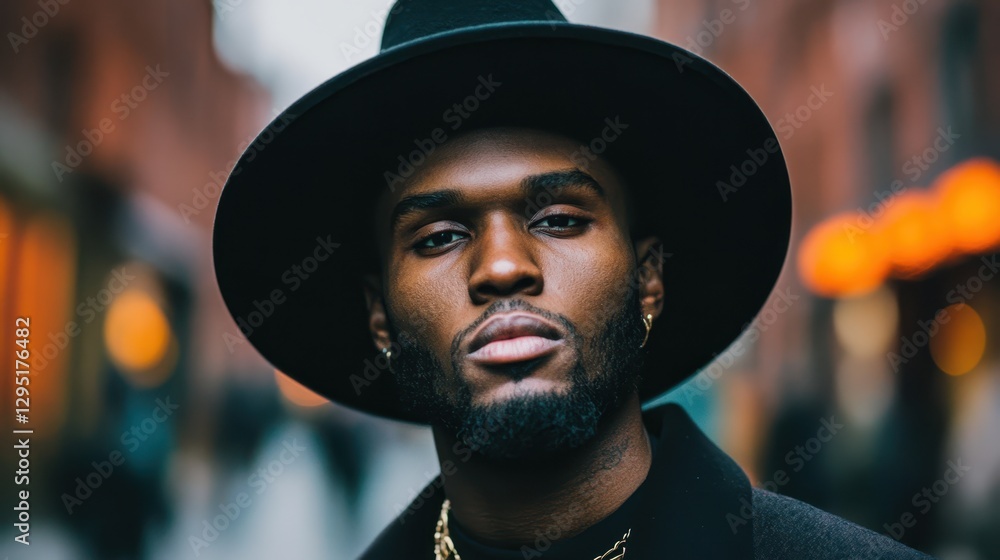 Arafed man dressed in a black coat and a stylish black hat, exuding a sense of mystery and sophistication in his attire. Arafed man dressed in a black coat and a stylish black hat, exuding a sense of mystery and sophistication in his attire.