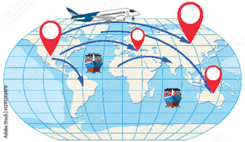 Global Trade and Shipping Routes